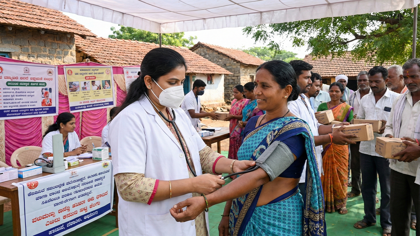 Health & Nutrition Awareness Camp Benefits 500+ Villagers