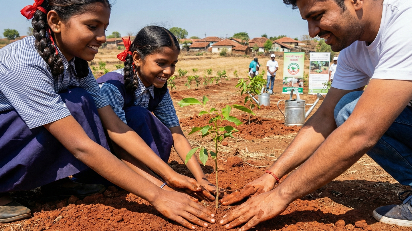 Foundation Leads Massive Tree Plantation & Climate Awareness Drive